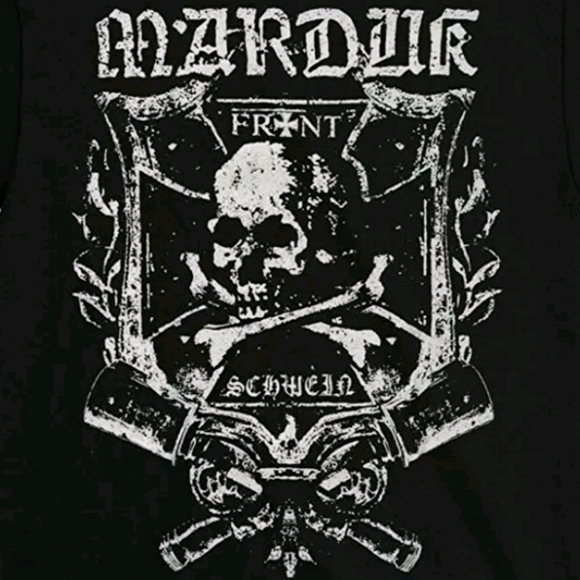 Marduk Frontschwein Shield Double-sided Shirt - Picture 3 of 3